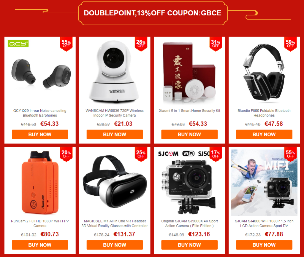 China coupons gearbest