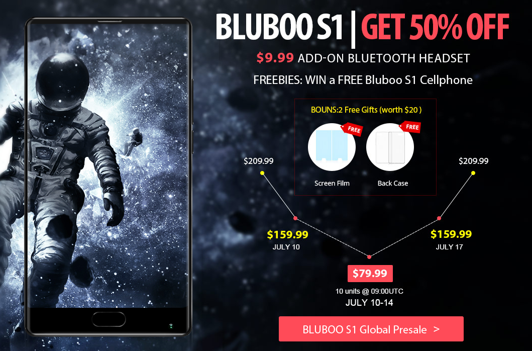 Précommande Bluboo S1