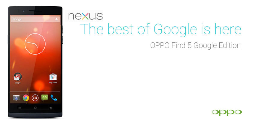 Oppo Find 5 Google Edition