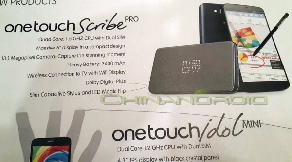 Alcatel One Touch Scribe Pro