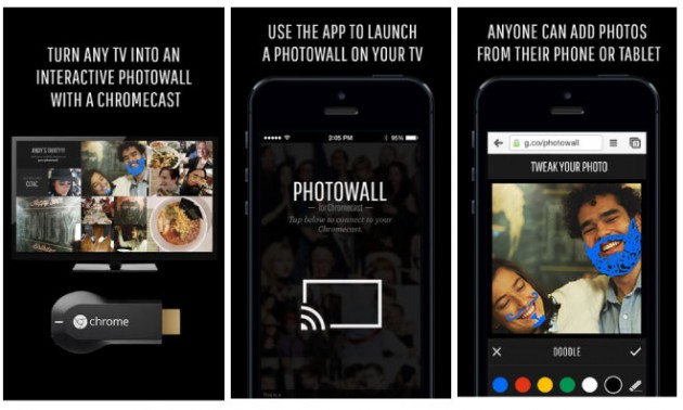 Photowall pour Chromecast free apps