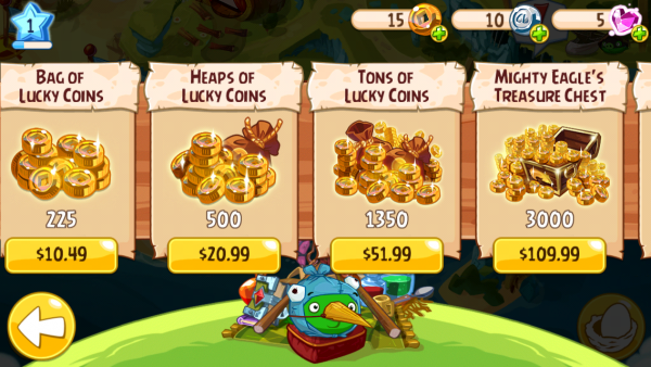 Angry Birds Epic - ACHAT items - free games