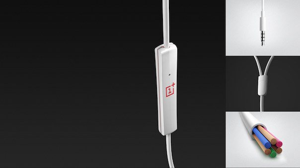 Ecouteurs Silver Bullet OnePlus - telecommande