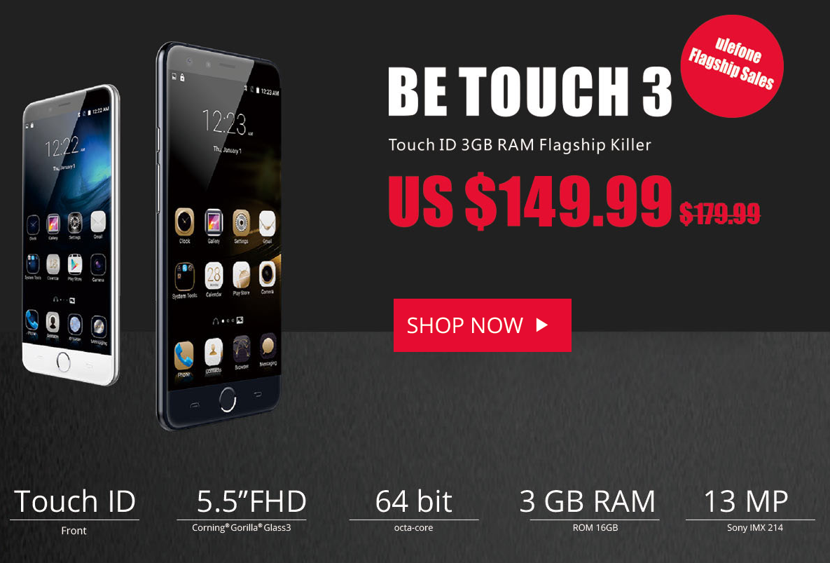 Deal Ulefone Be Touch 3