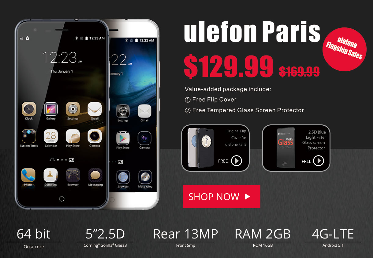 Deal Ulefone Paris