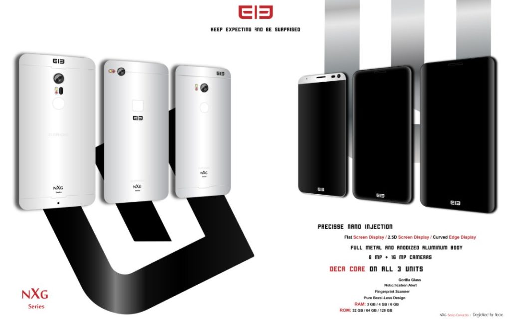 Elephone NXG Concept specs