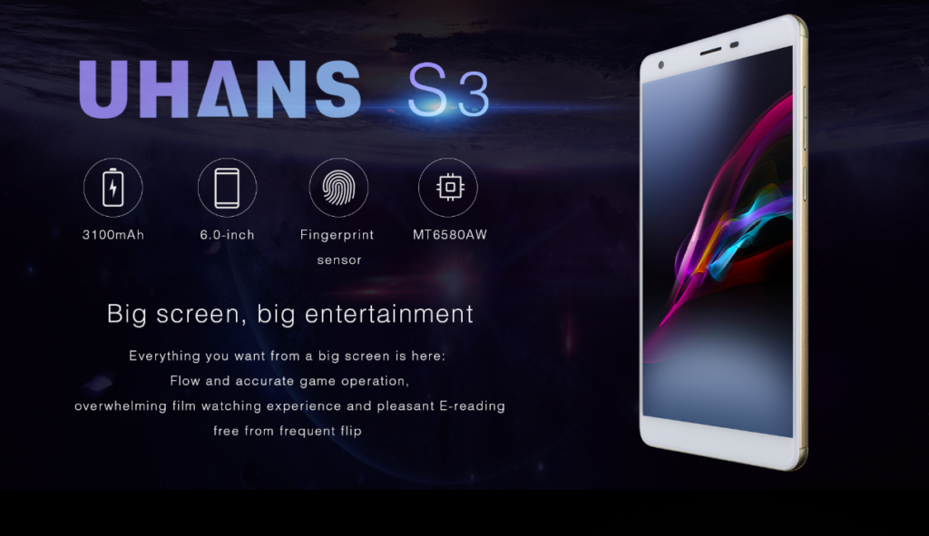 Uhans S3 details