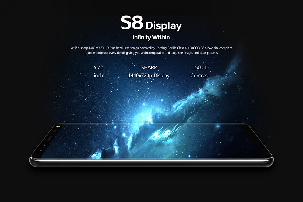 Leagoo S8 display